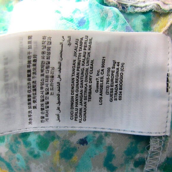 Guess - Sher Watercolor Blouse - Small - Picture 6 of 6